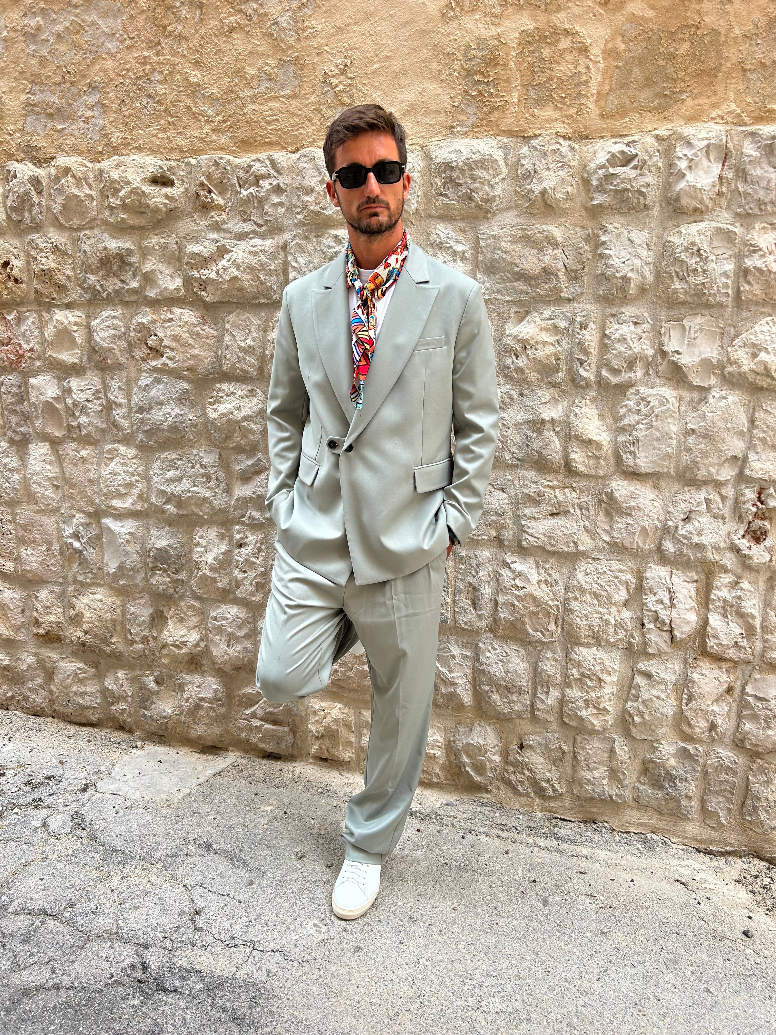 GIACCA LUKE 1  - VERDE SALVIA