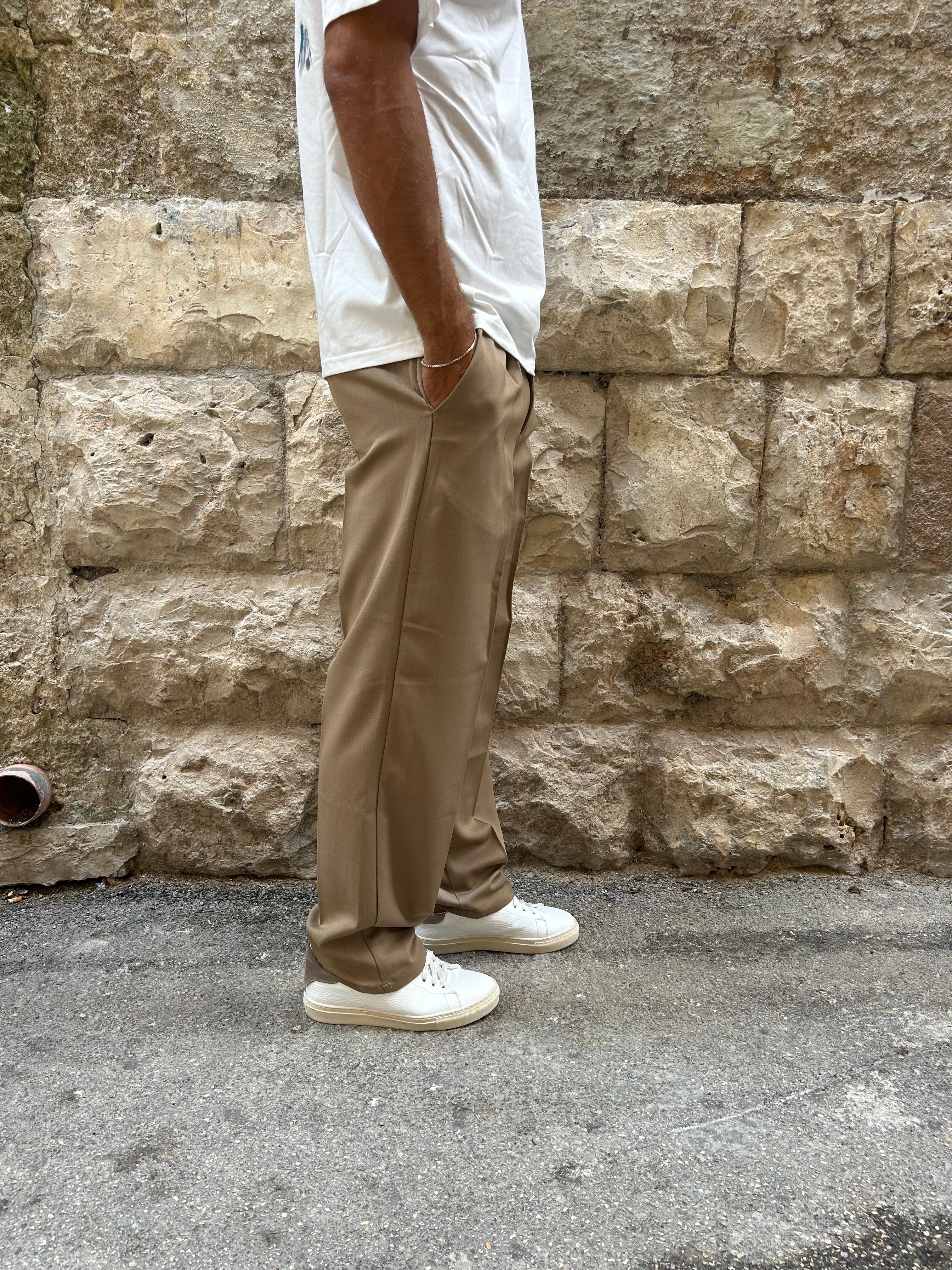 PANTALONE PU2151 - CAMMELLO