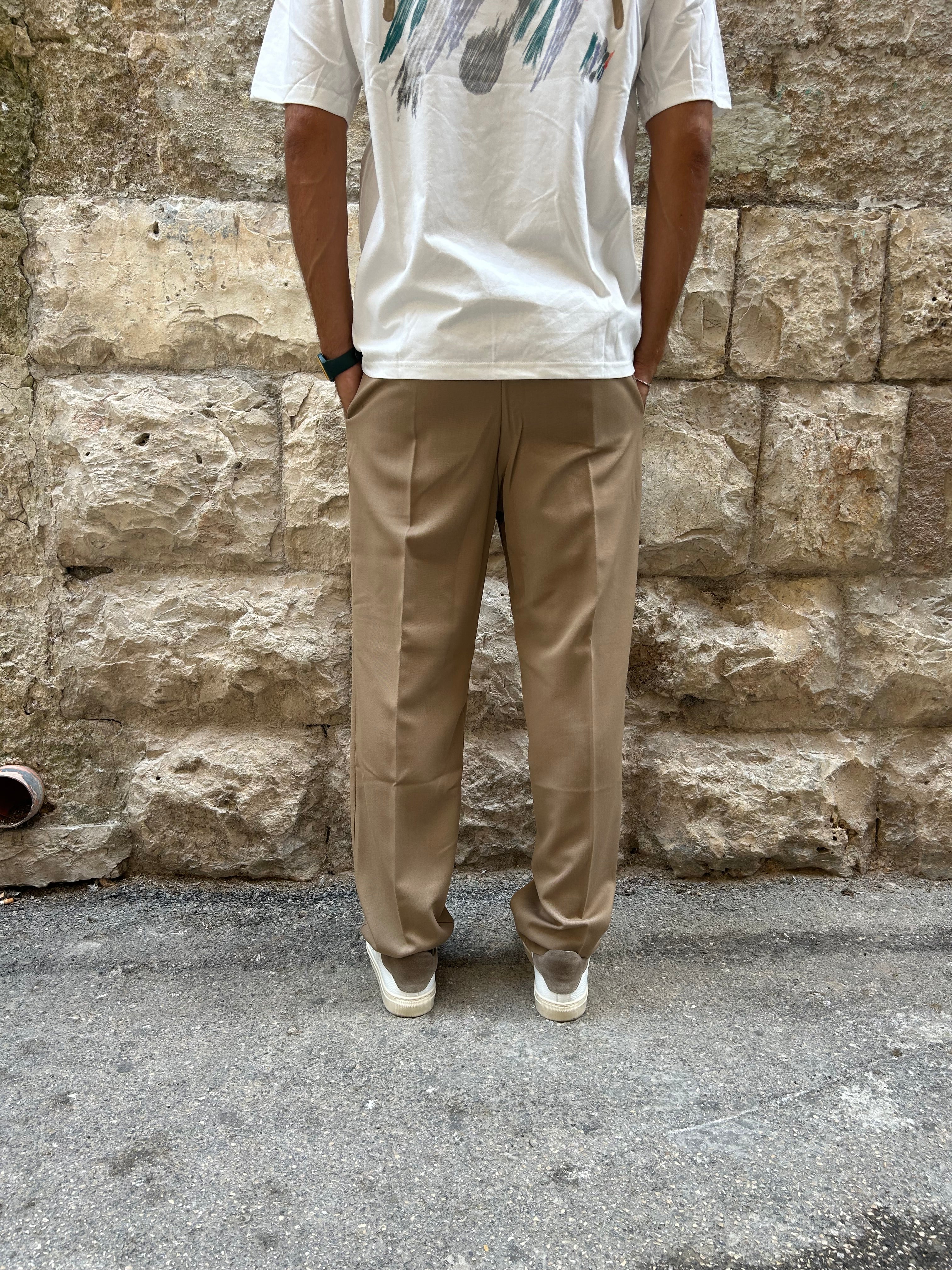 PANTALONE PU2151 - CAMMELLO