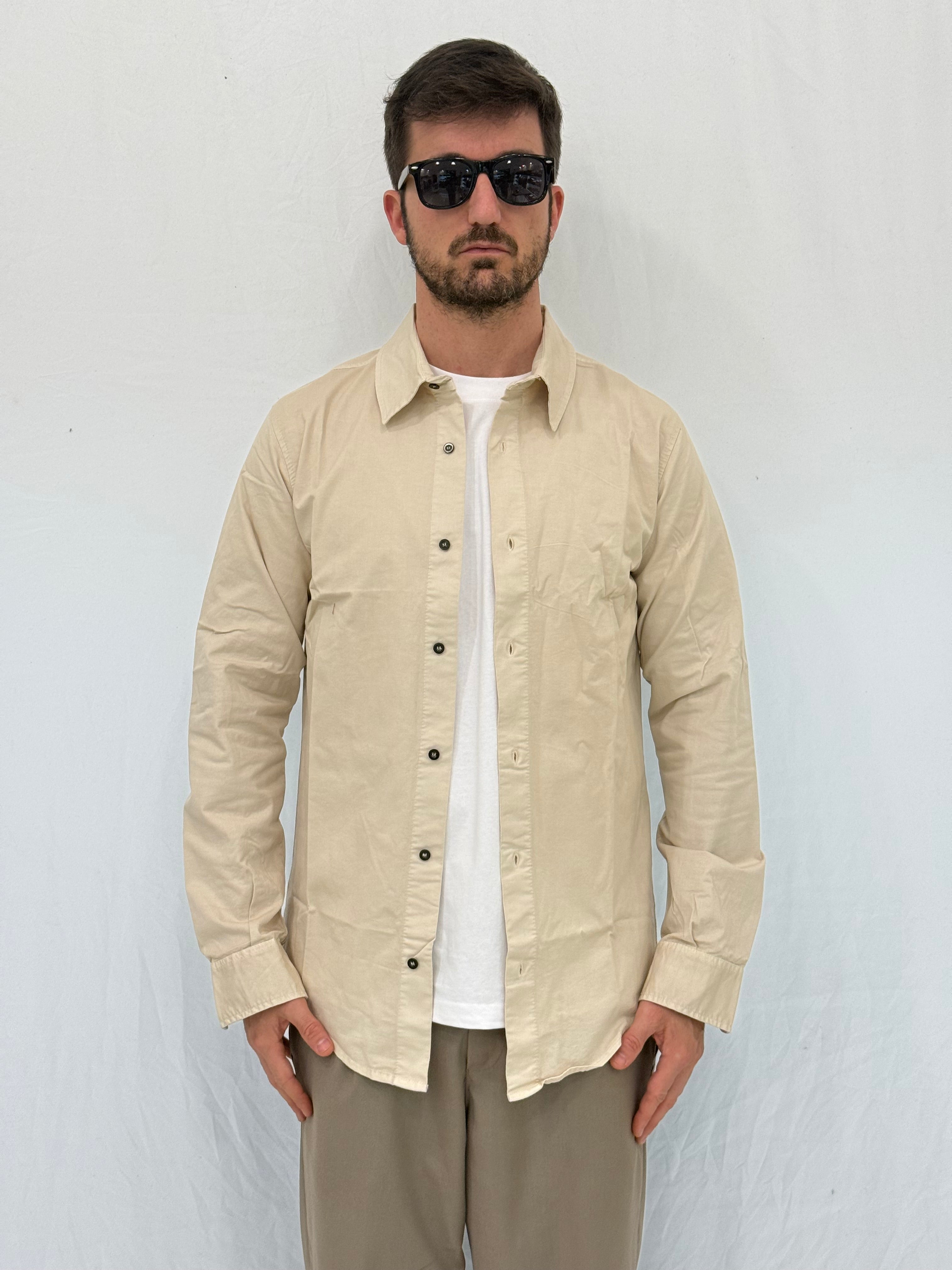 CAMICIA W111 - BEIGE