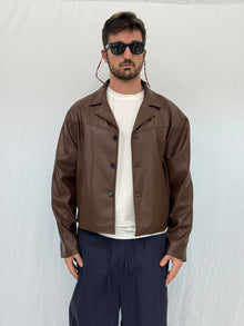 GIACCA ZG128 - MARRONE