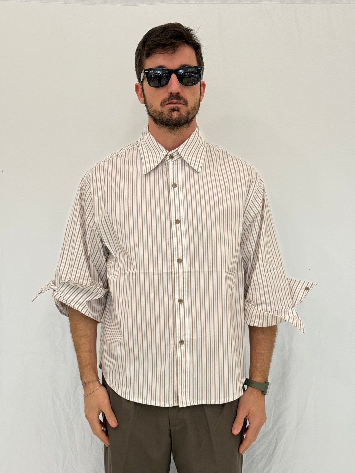 CAMICIA 0371 - BEIGE