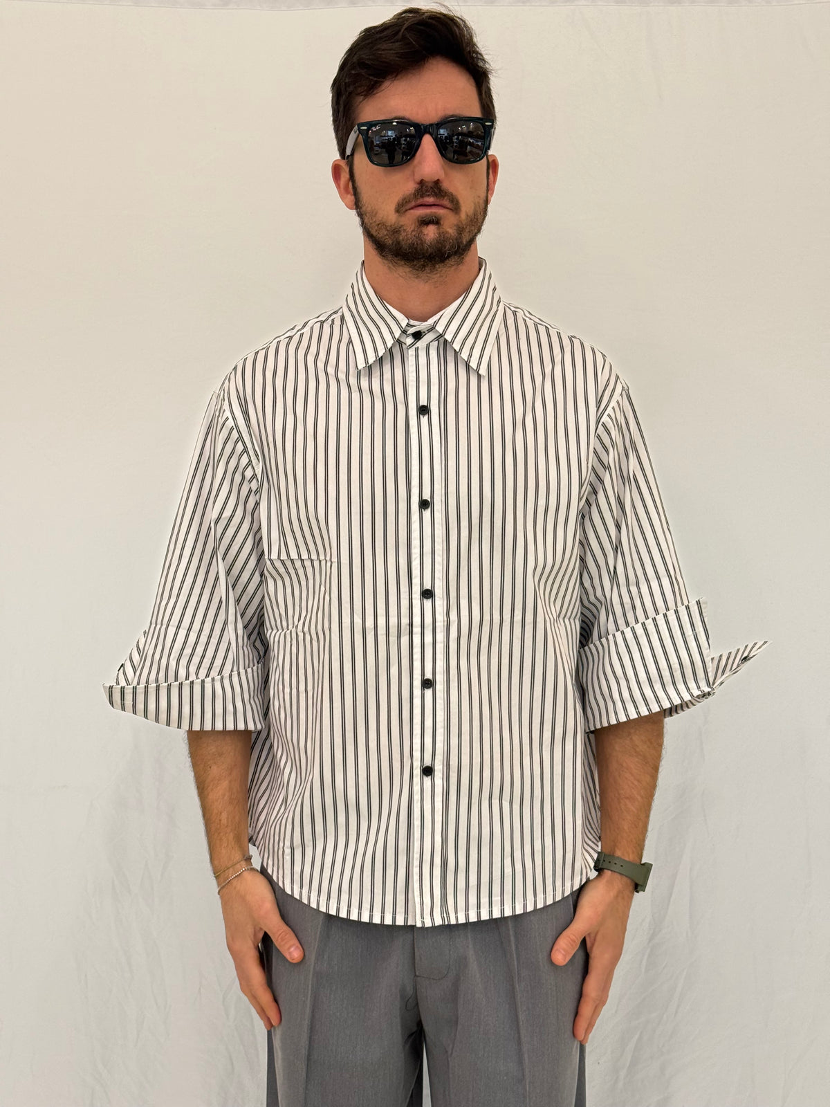 CAMICIA 0371 - NERO