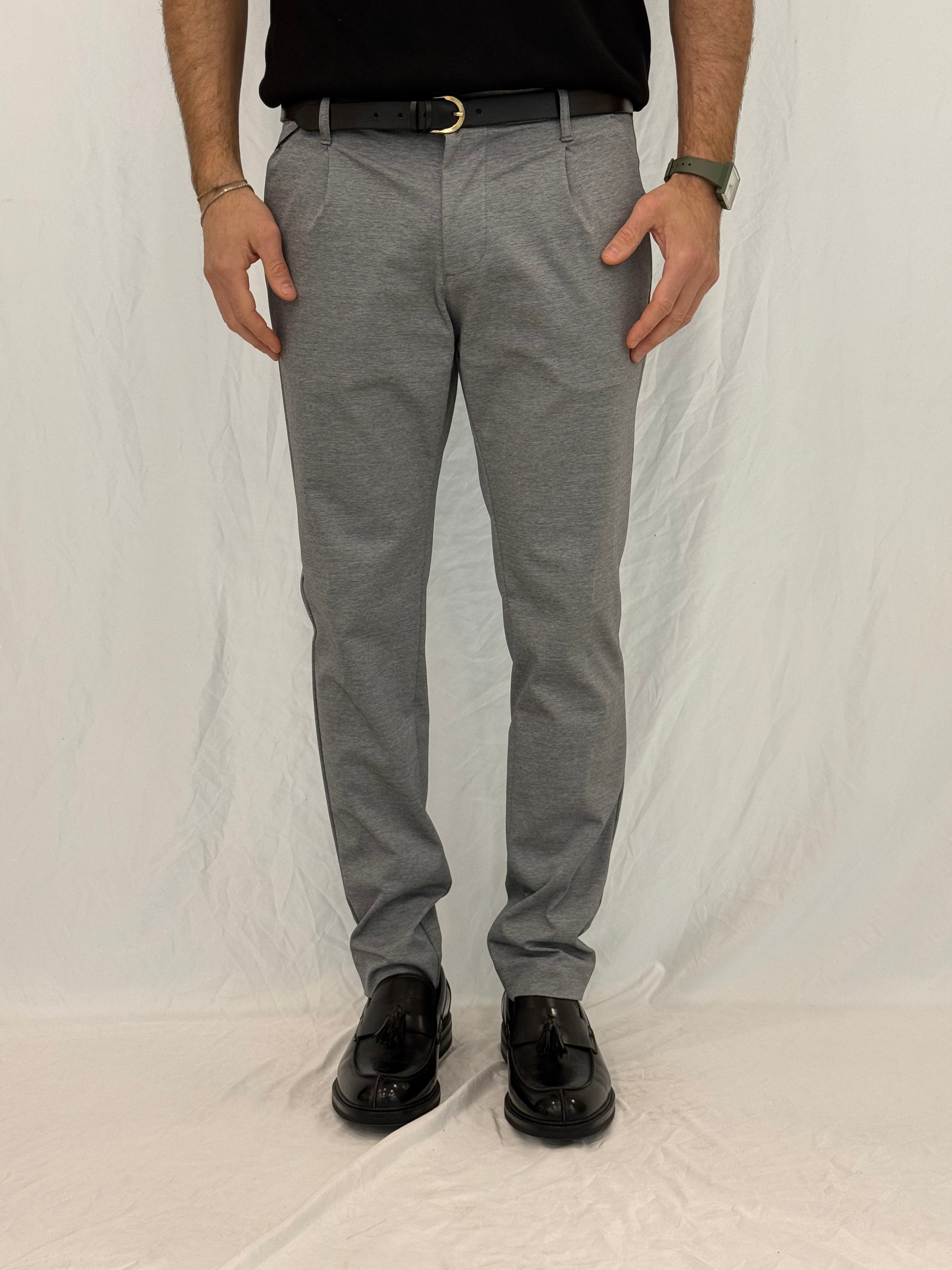 PANTALONE J314 - GRIGIO
