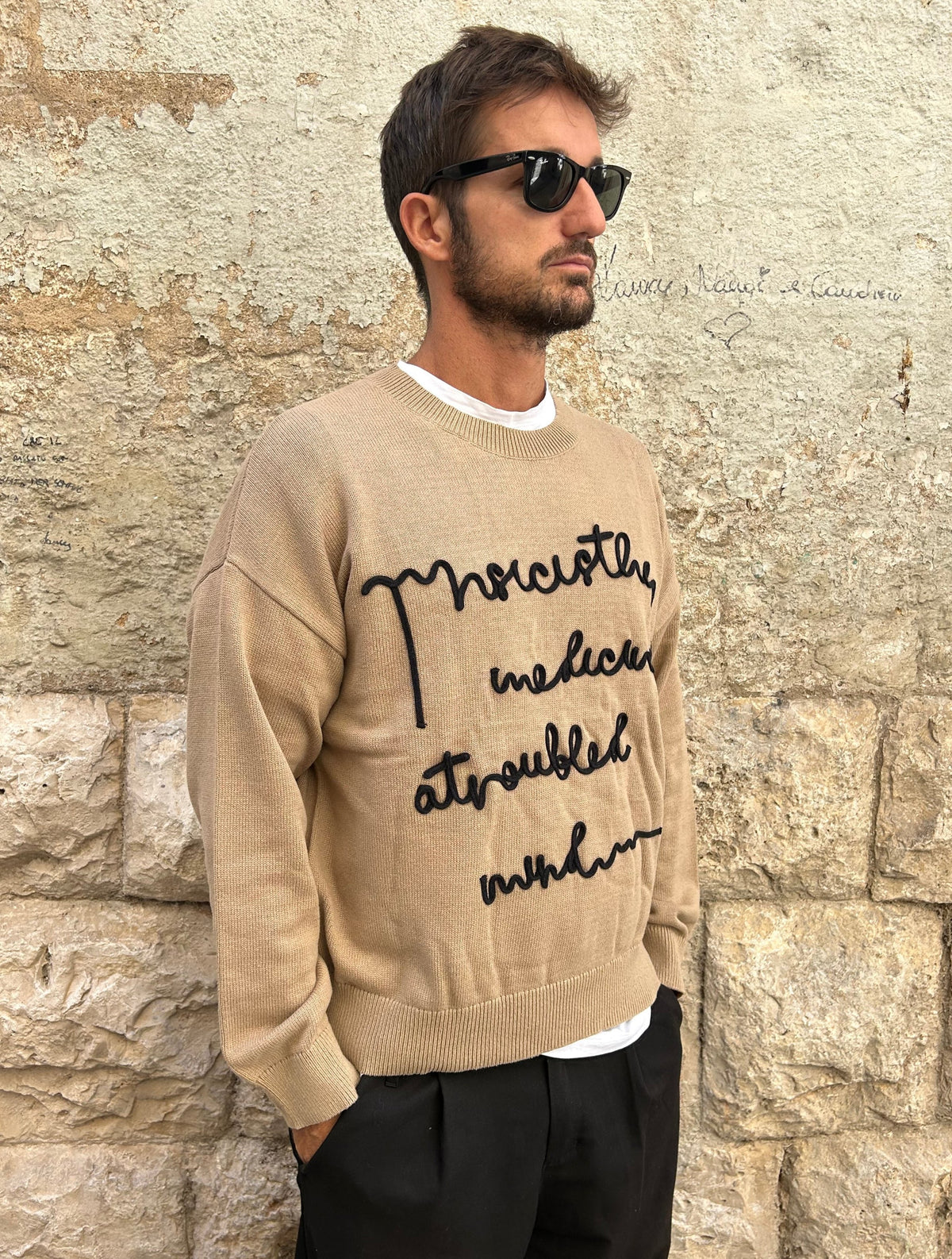 MAGLIA POESIA 1 - TORTORA